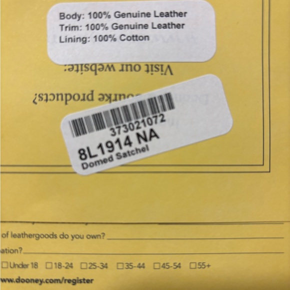 Dooney & Bourke Florentine Leather Domed Satchel - Picture 12 of 14